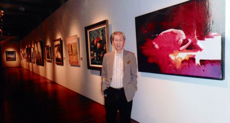 國際藝術家「梁君午」2010應邀參加「光華百年-世界華人慶世博美術大展」